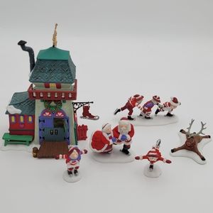 DEPARTMENT 56, NORTH POLE, PEPPERMINT SKATING PARTY